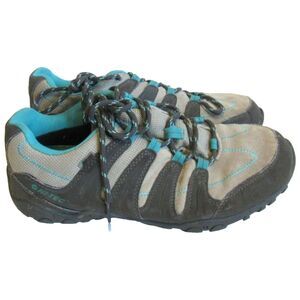 Women's 9.5 Lightweight Sneaker Athletic Shoe Low Top Fabric Hi Tec 1100 Flex